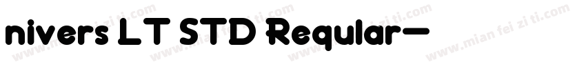 nivers LT STD Reqular字体转换